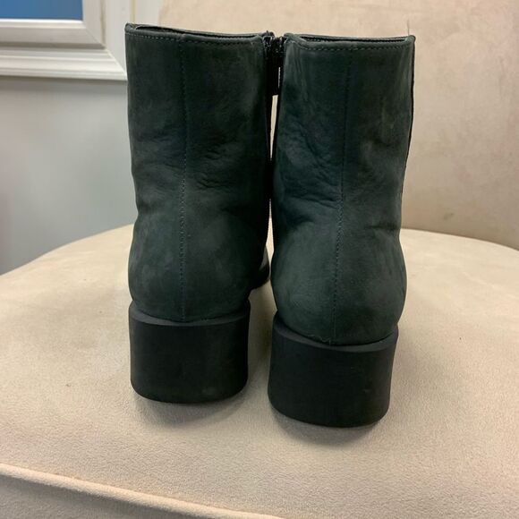 Easy Spirit EDouglas Gray Soft Leather Ankle Boots sz 9 - Picture 4 of 6